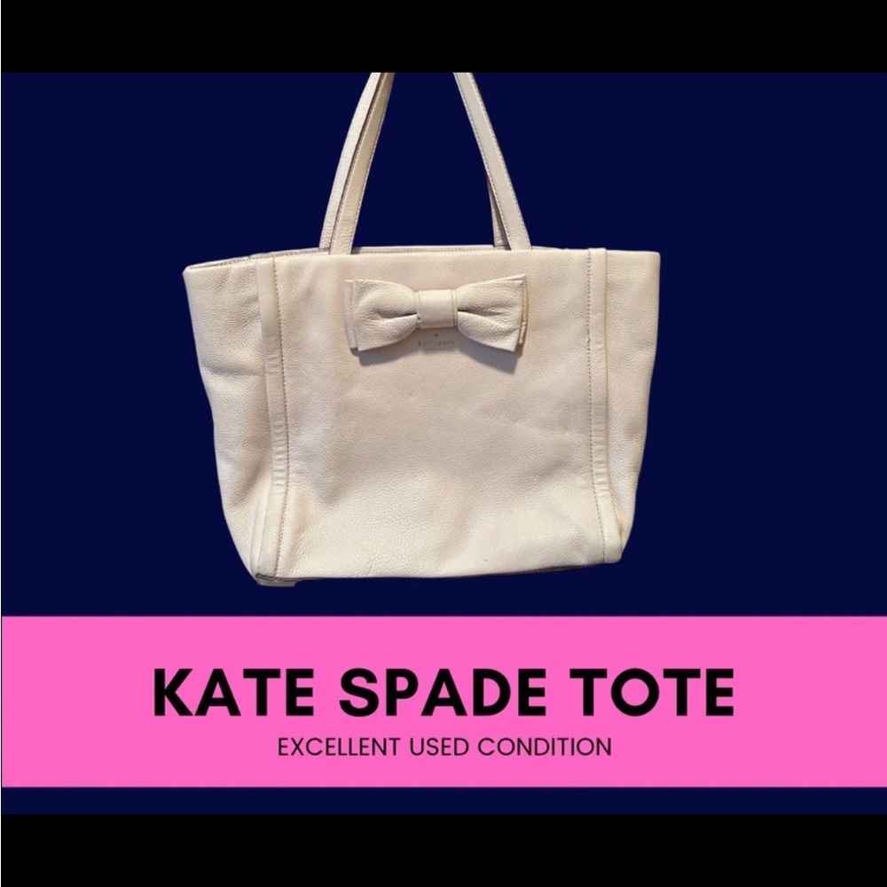 Kate Spade bow tote